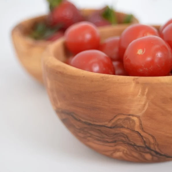 Olive wood bowls set (3)